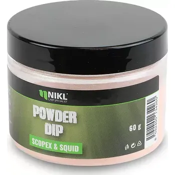Návnadové aroma Nikl Práškový dip Scopex & Squid 60g
