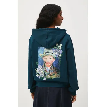 Dámská mikina Bavlněná mikina Medicine RS26-BLD255 tyrkysová 69X, vel. S