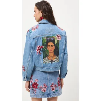 Dámská casual bunda Bavlněná džínová bunda Medicine RS26-KUD455 modrá 50J, vel. S