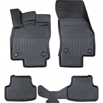 autokoberec Gumové autokoberce J&J Automotive, 4 ks