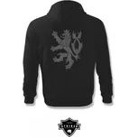 Mikina s kapucí Striker Patriot Český lev - černá, L