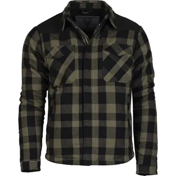 Pánská casual bunda Bunda zateplená Mil-Tec Lumber - černá-olivová, 3XL
