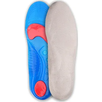 Vložka do bot Gelové vložky do bot s podélnou klenbou - šedé, dámské