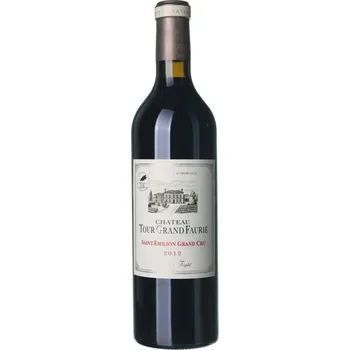 Víno Archivní víno 2012 Chateau Tour Grand Faurie Saint-Emilion 0,75 l