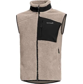 Pánská bunda Vesta fleecová Pentagon Summit Sherpa - béžová-černá, S