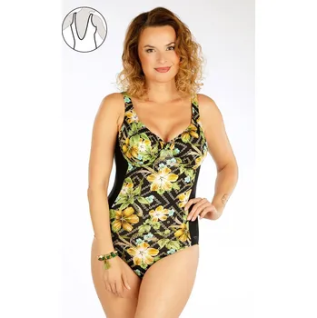 Dámské plavky Jednodílné plavky s kosticemi 6G124 LITEX 46