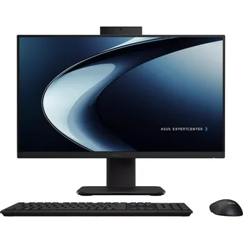 Stolní počítač ASUS PC AiO ExpertCenter P44 (P440VAK-BPC7321TX), Core 7 240H, 23.8" FHD, 32GB, 1TB SSD, Intel, W11 Pro, Black