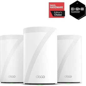 TP-Link Deco BE68(3-pack) WiFi7 Mesh(BE14000,2,4GHz/5GHz/6GHz,1x10GbELAN/WAN,1x2,5GbELAN/WAN,1xGbELAN/WAN,1xUSB3.0)