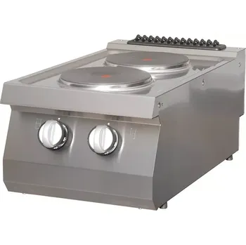 Maxima Silný sporák - 2 hořáky - elektrický - jednoplotýnkový - hloubka 70 cm | 09395001