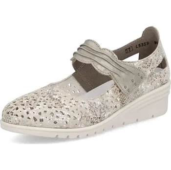 Dámské baleríny Dámské baleríny RIEKER L5359-90 béžová S6 40