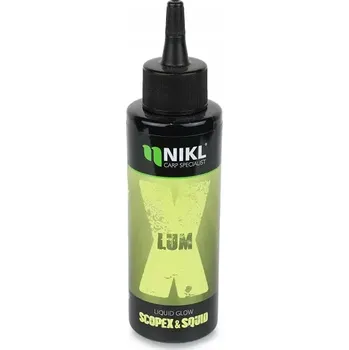 Návnadové aroma Nikl LUM-X YELLOW Liquid Glow Scopex & Squid 115ml