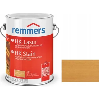 Lak na dřevo Lazurovací impregnace na dřevo HK-Lasura 3v1 REMMERS 0,75 l Světlý dub