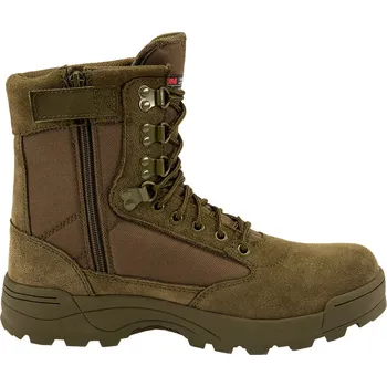 Pánská zimní obuv Boty (kanady) Brandit Tactical Boot Zipper - olivové, 44
