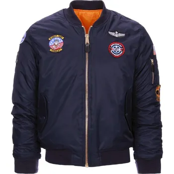 Chlapecká bunda Bunda dětská Fostex MA1 USAF - navy, XL