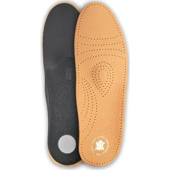 Vložka do bot Kožené ortopedické vložky do bot HealMed 299 - hnědé, 41
