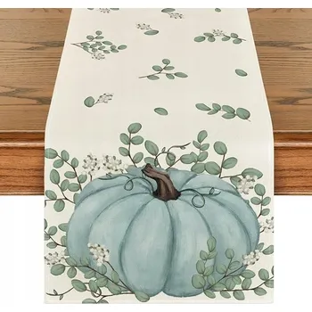 ubrus Běhoun v odstínech modré 240 x 40 cm