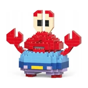 ostatní stavebnice Stavebnice Pan Krab Spongebob Pohádka Vtipný Dárek