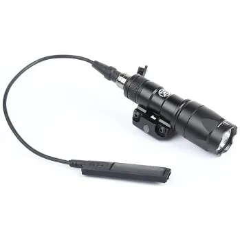 Svítilna Taktická svítilna R300A MINI s tlakovým spínačem- Černá