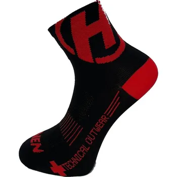 Ponožky Haven Lite Neo 2 páry - černé-červené, 10-12