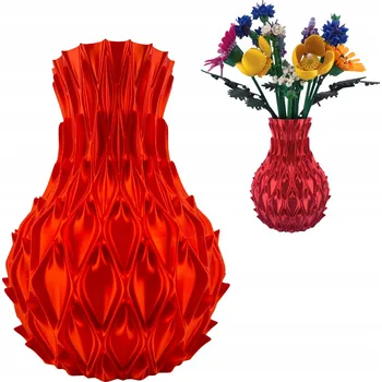 Váza Váza 3D Forge plast 15 x 18 cm