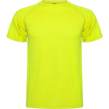 Pánské tričko Sportovní tričko Roly Montecarlo - žluté svítící, XL