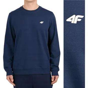 Pánská mikina PÁNSKÁ MIKINA 4F SPORTOVNÍ TEPLÁKOVÁ MIKINA POHODLNÁ PRO KAŽDODENNÍ NOŠENÍ SM2549 vel. S
