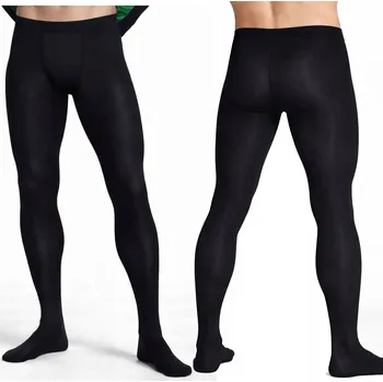 Dámské punčochy Punčocháče Pánské Rocky 60 DEN Mikrovlákno Měkké Teplé Černá M/L