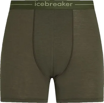 Boxerky Pánské merino boxerky ICEBREAKER Mens Anatomica Boxers, Dark Loden velikost: S
