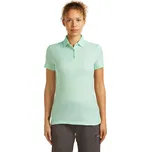 Dámské merino polo triko ICEBREAKER Wmns Mer 150 Tech Lite III SS Polo, Mint velikost: S
