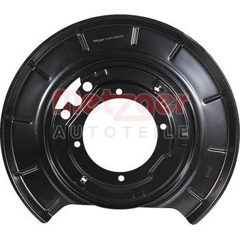 Brzdový kotouč Ochranný plech proti rozstřikování, brzdový kotouč METZGER 6115618