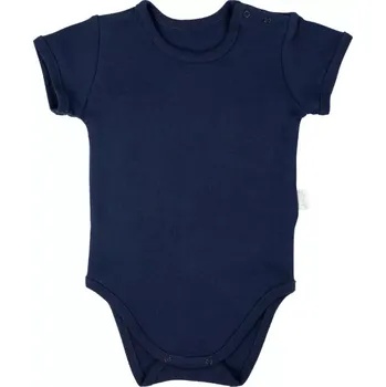 Bavlněné body, rukáv, tmavě modrá, BASIC, vel. 92