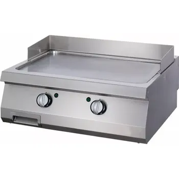Maxima Plynová Grilovací deska Smooth pro vysoké zatížení - dvojitá jednotka - hloubka 70 cm | 09395017