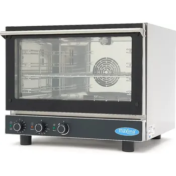 konvektomat Maxima Kombinovaná parní Trouba - vhodná pro 4 Zásobníky (1/1 GN / 60 x 40 cm) - Analogová - 400V | 08500202