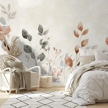 Tapeta Dovido Fototapeta jemné akvarelové podzimní listí