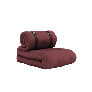 Křeslo KARUP Rozkládací zahradní křeslo BUCKLE UP OUT bordó