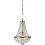 Markslöjd 106118 - Křišťálový lustr na řetězu GRÄNSÖ 1xE27/60W/230V