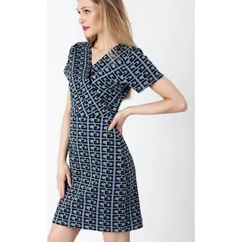 Dámské šaty Perso Každodenní šaty RBE224809F Tmavomodrá Regular Fit S