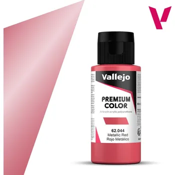 Vallejo PREMIUM Color 62044 Metallic Red (60ml)