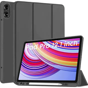 Techsuit - Flex Trifold (s držákem na tužky) - Xiaomi Redmi Pad Pro 5G - černý