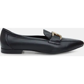 Dámské mokasíny Baťa dámské kožené mokasíny černé, vel. 37