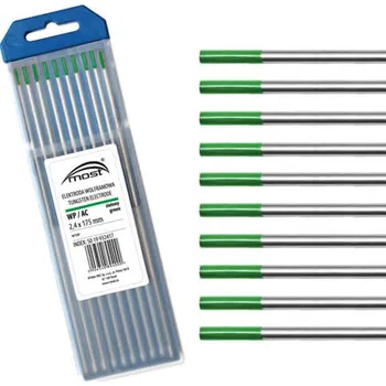 Stavební hořák Wolframová elektroda 2,4 x 175 mm WP TIG MOST zelená