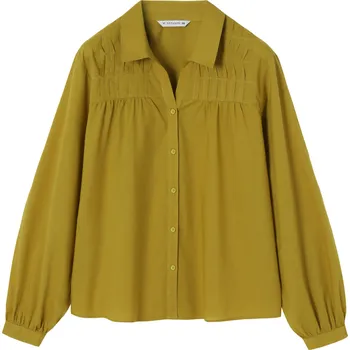 Dámská košile Tatuum BAVLNĚNÁ KOŠILE S OZDOBNÝMI ZÁŠEVKY – NEMY 1