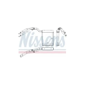 Auto-moto Výměník tepla NISSENS 71773