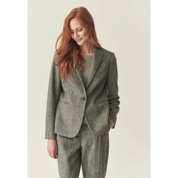 Dámské sako Tatuum VYPASOVANÉ SAKO S PŘÍMĚSÍ VLNY – KAREMA 3