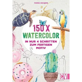 Encyklopedie 150 x Watercolor - Bakasova, Marina