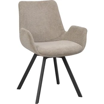 Jídelní židle Židle s područkami Norwell | Béžové