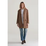 KABÁT GANT HERITAGE HERRINGBONE COAT CACAO