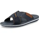 PÁNSKÉ PANTOFLE RIEKER 21098-14 MODRÁ Barva: MODRÁ, Velikost: 44