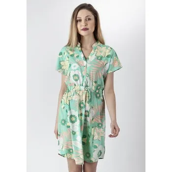 Dámské šaty Perso Každodenní šaty RBE222768F Zelená Regular Fit S