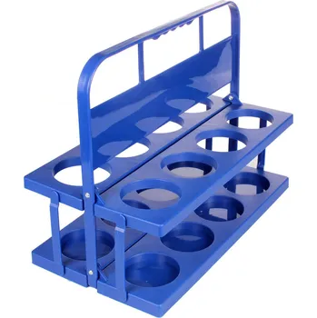 Outdoorové vybavení Merco Holder 8 plastový nosič lahví modrá